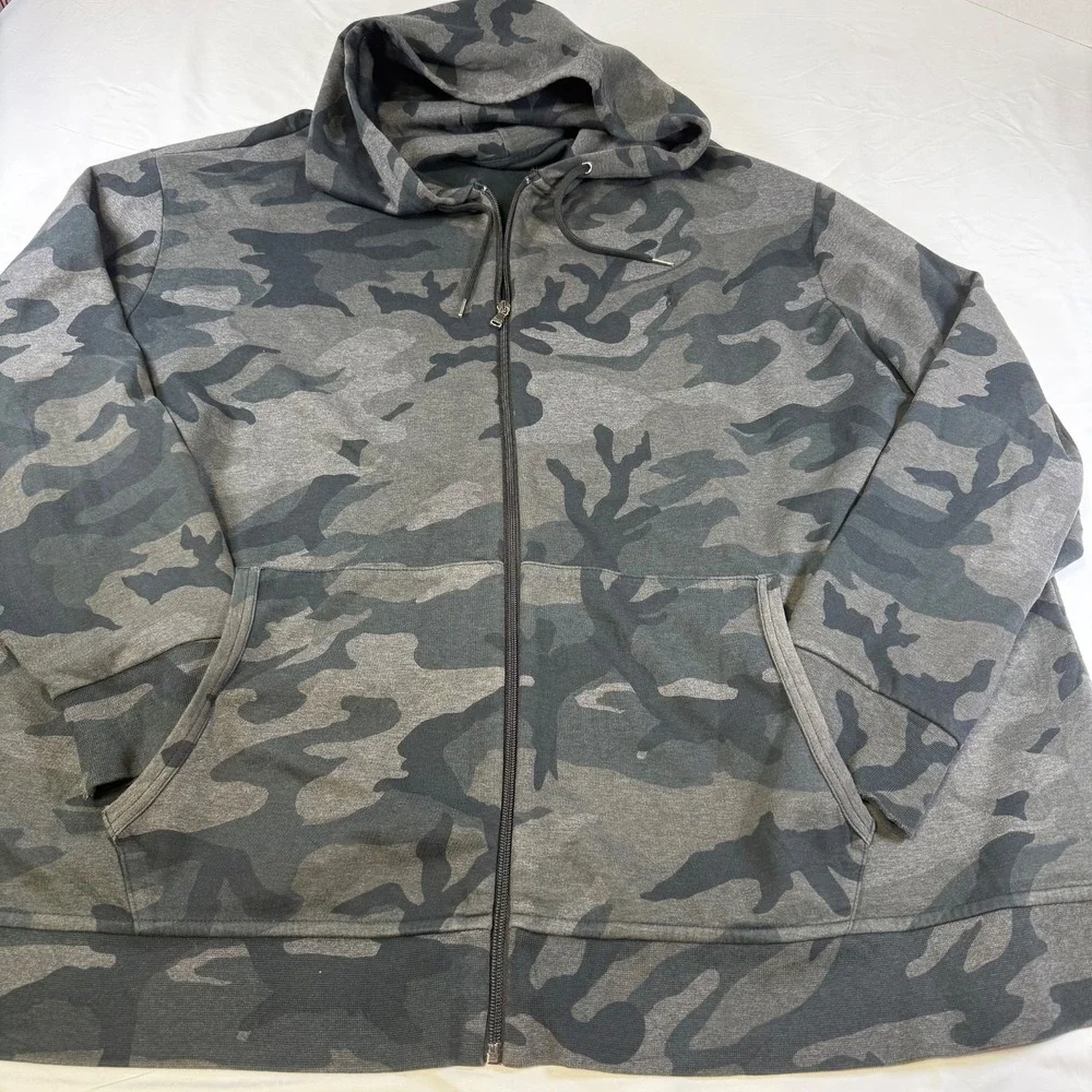 Polo Ralph Lauren Performance Full Zip Camo Hoodie Men's Big & Tall 5XB